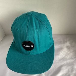 Hurley Men’s Baseball Hat Majestic Green Classics Snap Back Adjustable